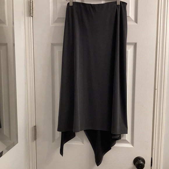 NWT WHBM Sandwash Asymmetrical Pull On Skirt-SZ MED - Picture 2 of 5